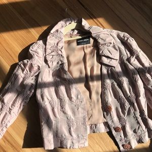 Giorgio Armani Dusty Rose Fitted Blazer